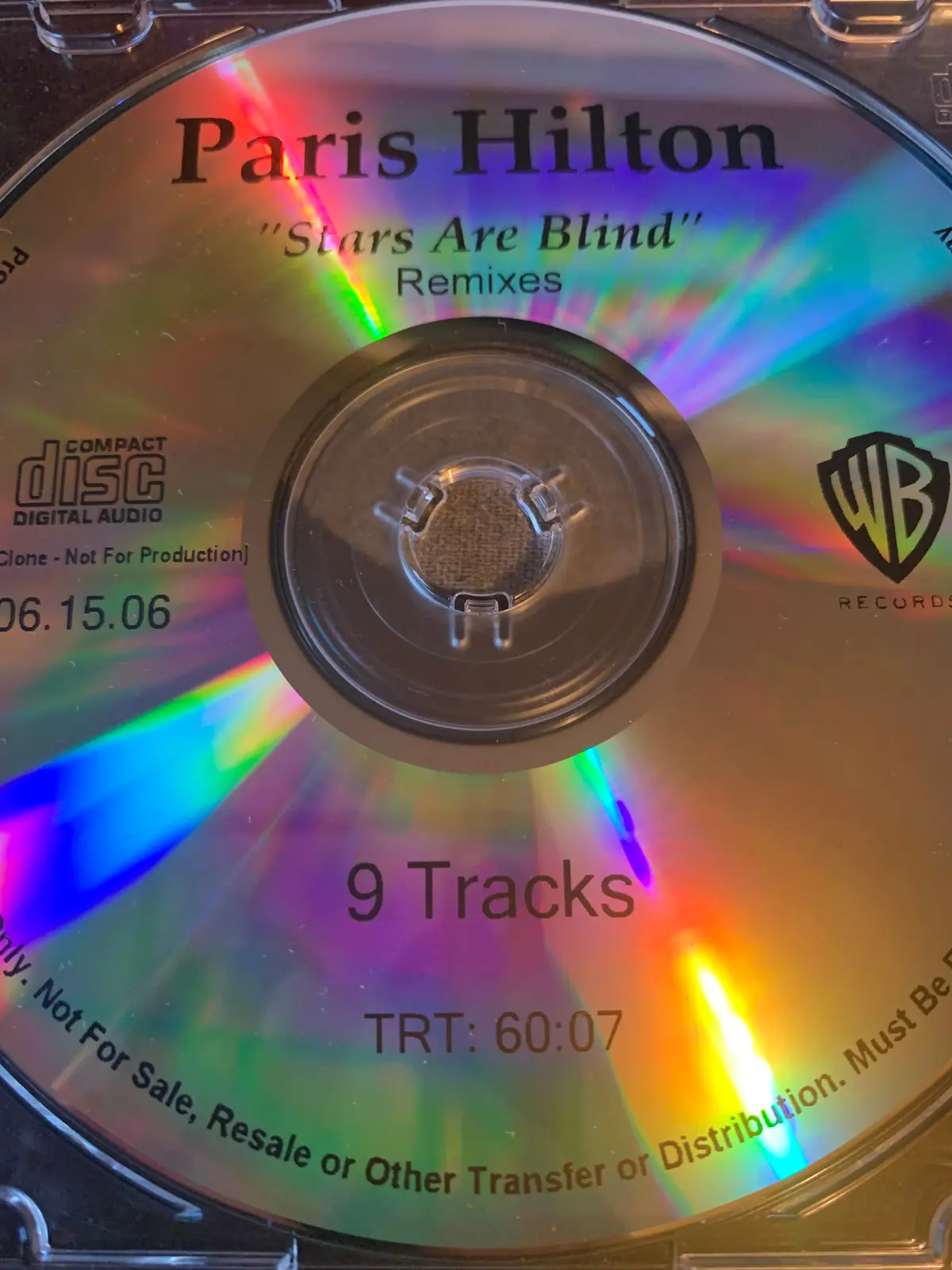 Paris Hilton - Stars Are Blind (Us Promo Cd Single) Used 2