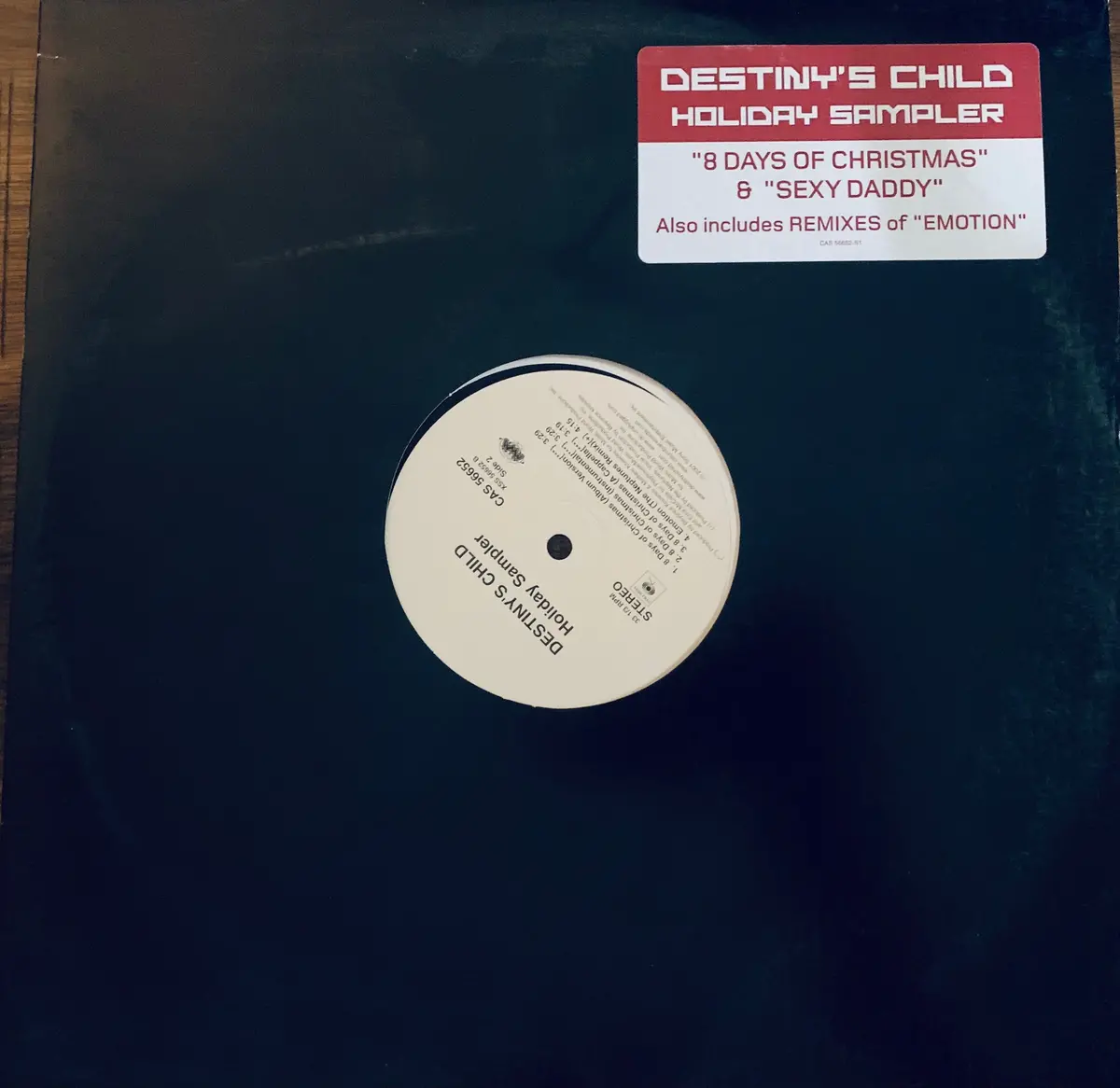 Destiny's Child  (Beyonce) - Holiday Sampler / Sexy Daddy / Emotion  - Lp Vinyl 12" - Used 1