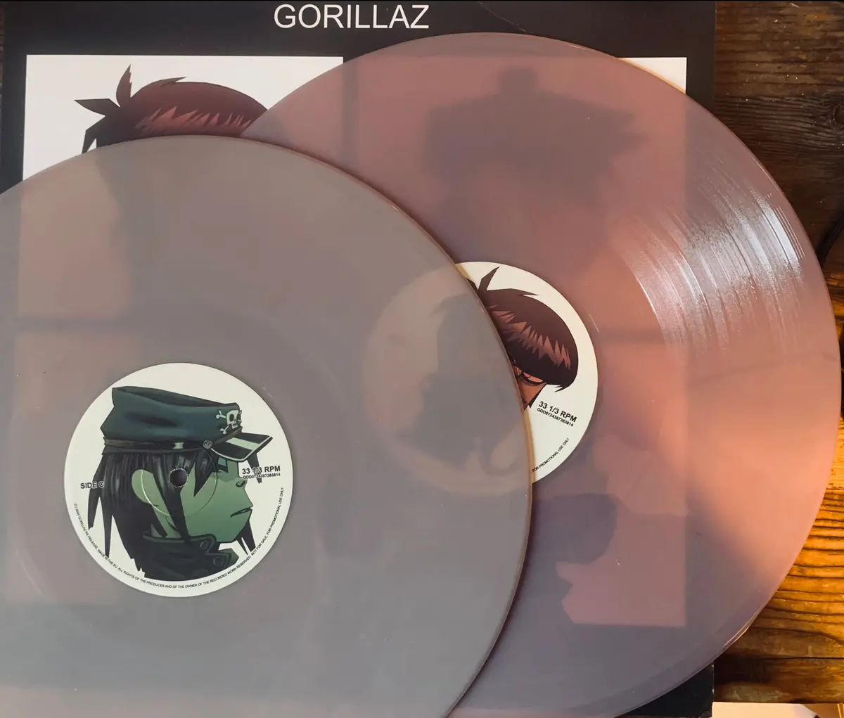 Gorillaz - Demon Days Double 'Colored' Vinyl 2Xlp = Used 1