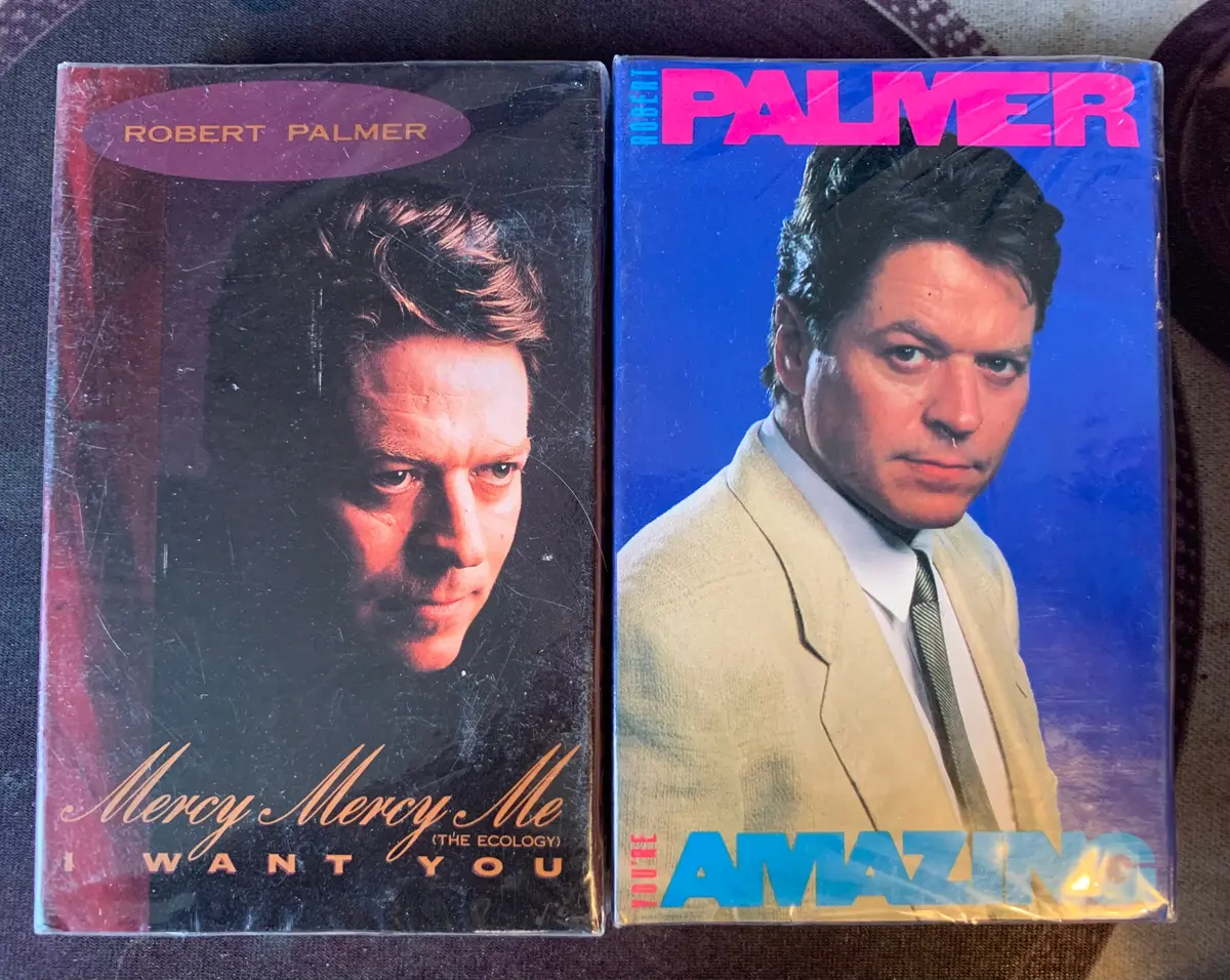 Robert Palmer - 2 Original Cassette Singles Still Sealed! New 1
