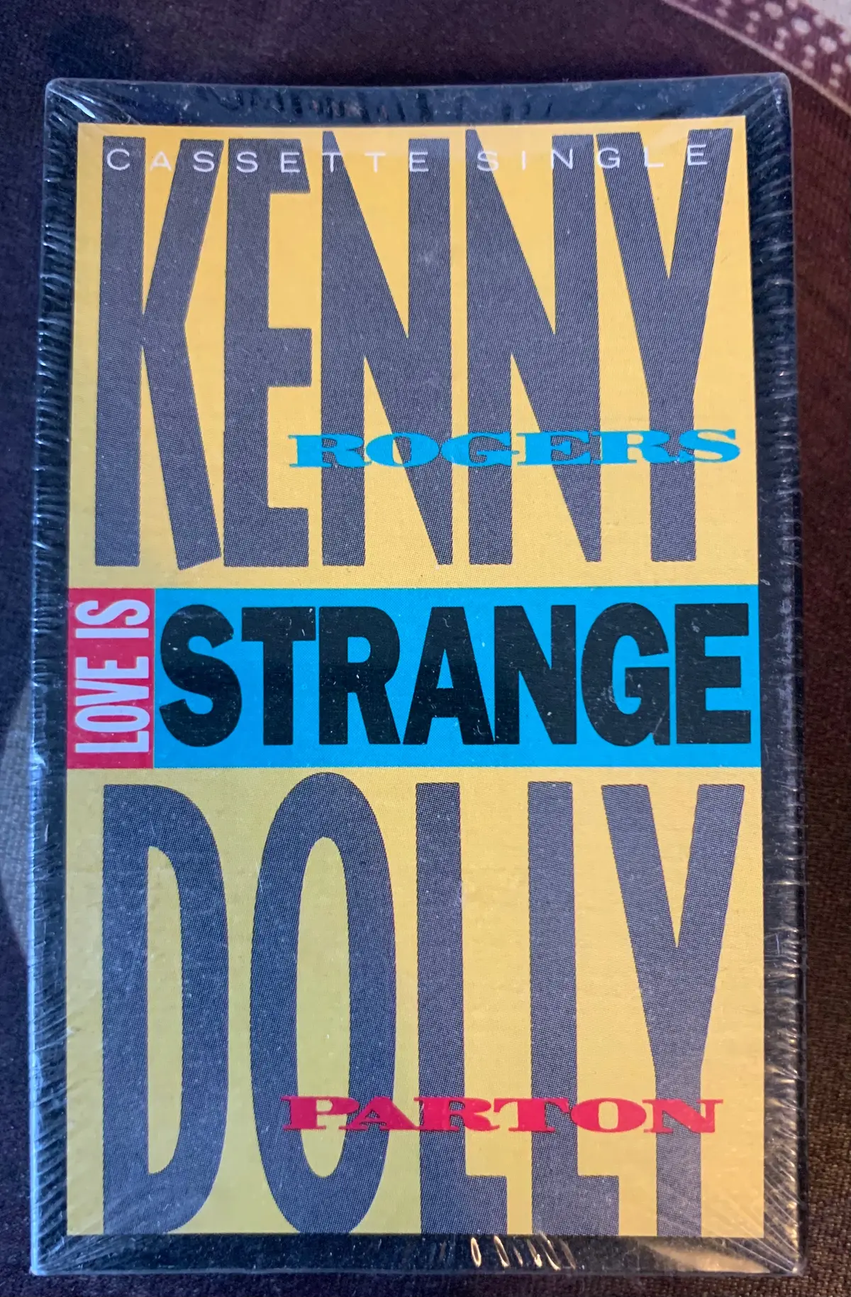 Kenny Rogers & Dolly Parton - Love Is Strange - Cassette Single - New 1