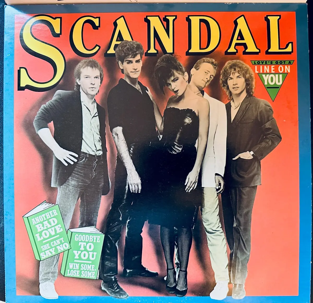Scandal - Love's Got A Line On You Lp '80S Vinyl - Used 1
