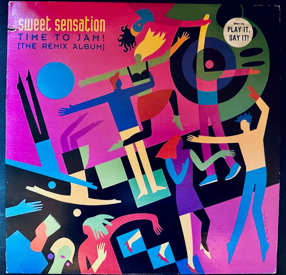 Sweet Sensation -- Time To Jam! (The Remix Album) 1990 Lp - Used 1