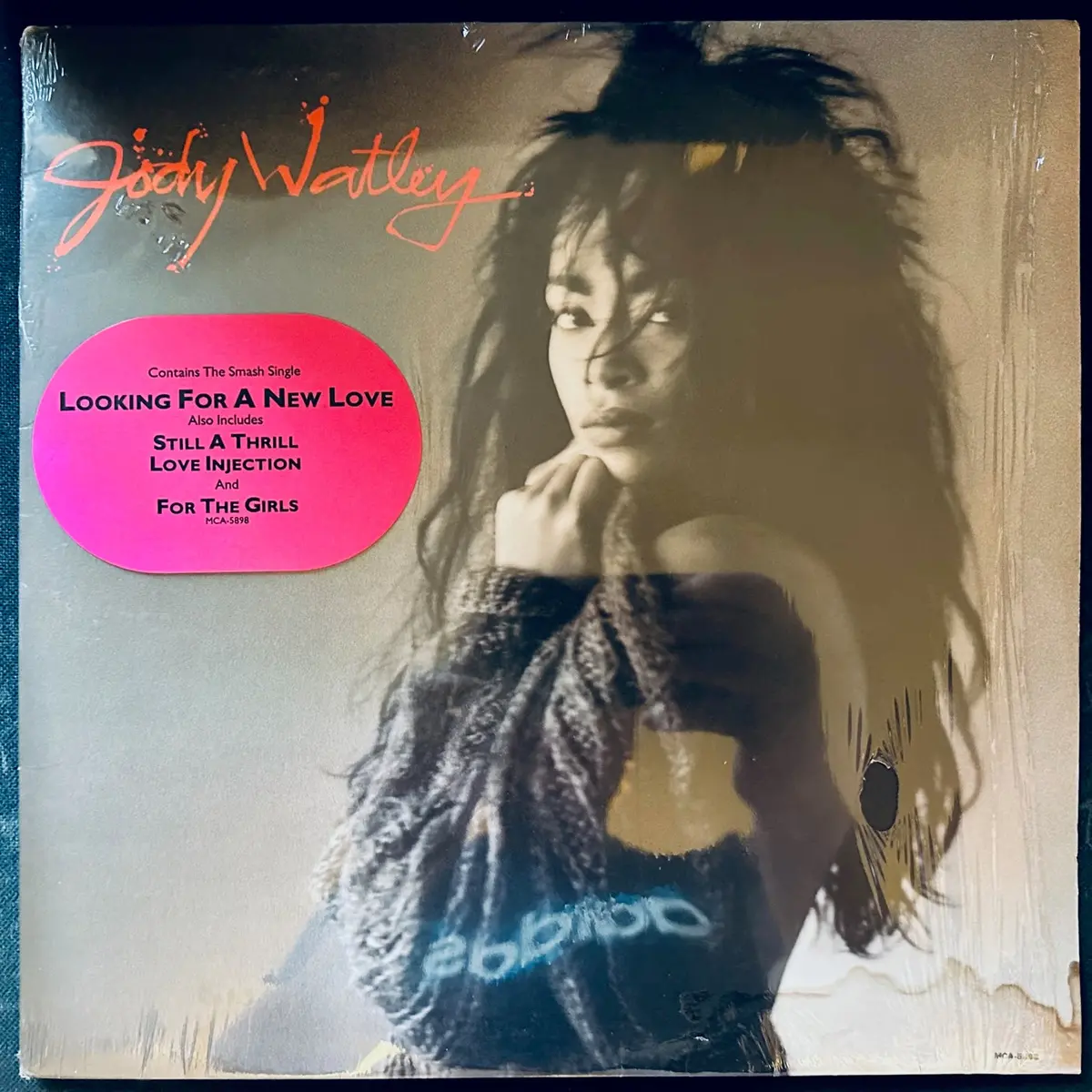 Jody Watley - Looking For A New Love Lp Vinyl Used (Btm Stain) 1