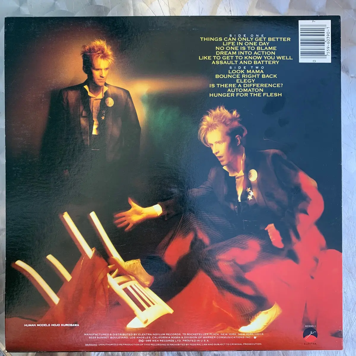 Howard Jones - Dream Into Action - Original 80'S Lp Vinyl - Used 2