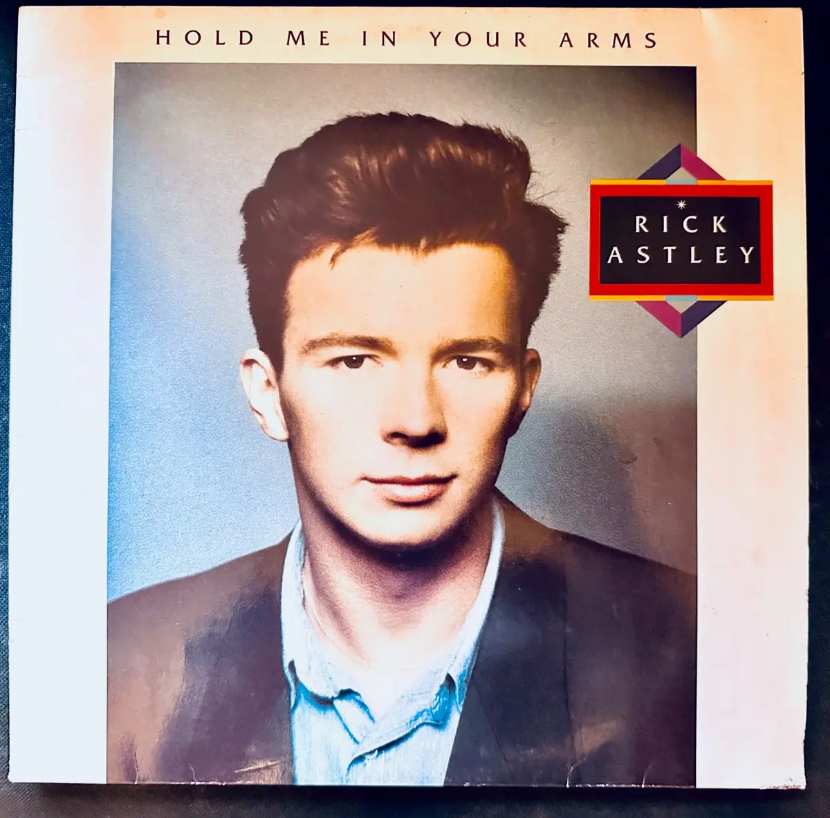 Rick Astley - Hold Me In Your Arms  (Import) Lp Vinyl - Used 1