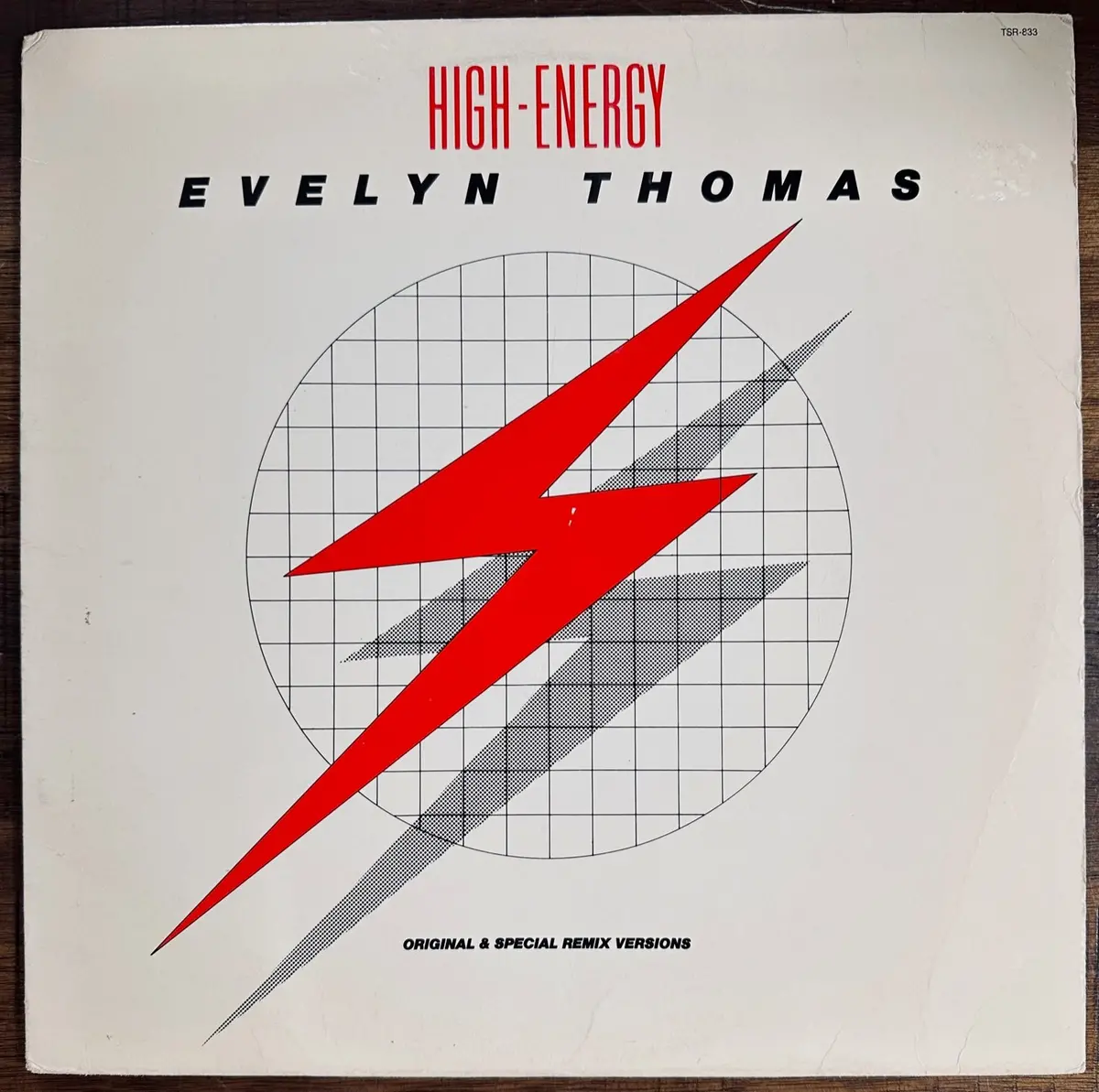Evelyn Thomas -- High Energy 1984 Lp 12" Remix Vinyl - Used 1