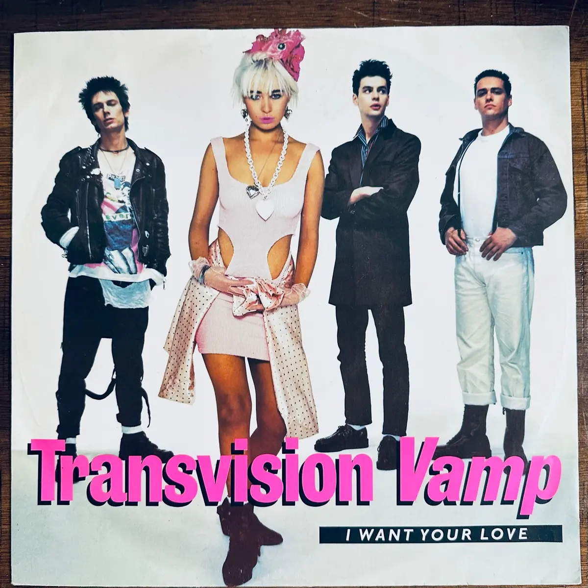 Transvision Vamp-- I Want Your Love  12" Remix Vinyl - Used 1