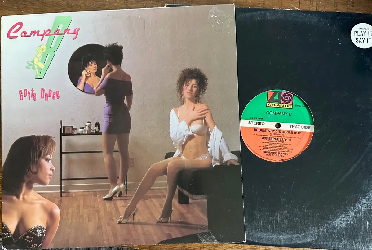 Company B-- Gotta Dance '89 Lp + Bonus Boogie Woogie Bugle Boy 12" Remix Lp Vinyl - Used 1