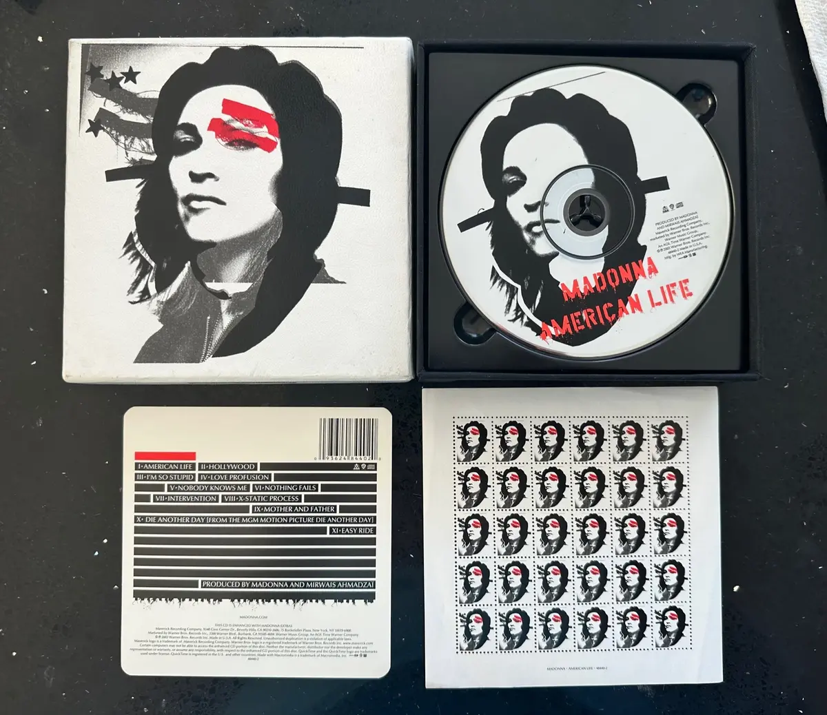 Madonna - American Life Deluxe Limited Edition Box Cd  Used 1