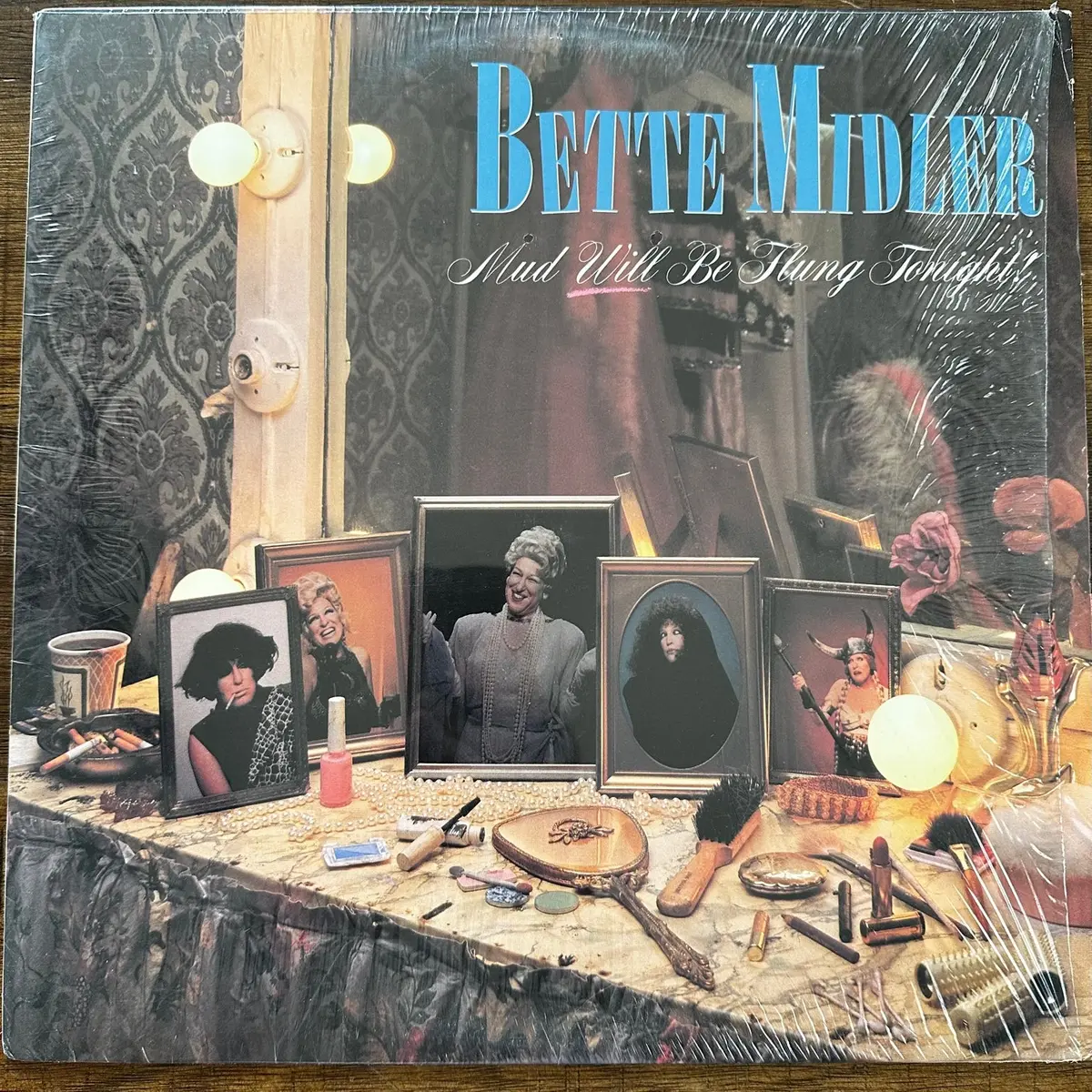 Bette Midler -  Mud Will Be Flung Tongight (Comedy Album) Lp Vinyl- 1985 - Used 1