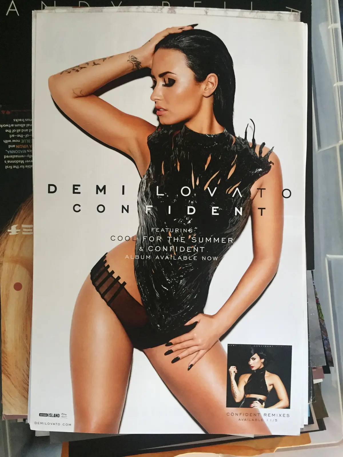 Demi Lovato - Promo Poster 11X17 Confident 1