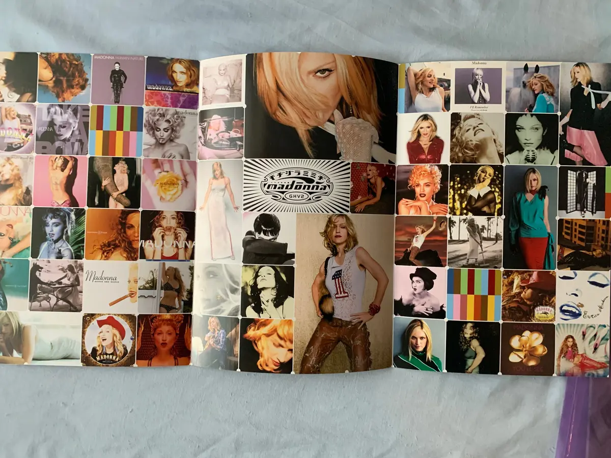 Madonna - Ghv2 Promotional Gatefold Ad/Booklet 1