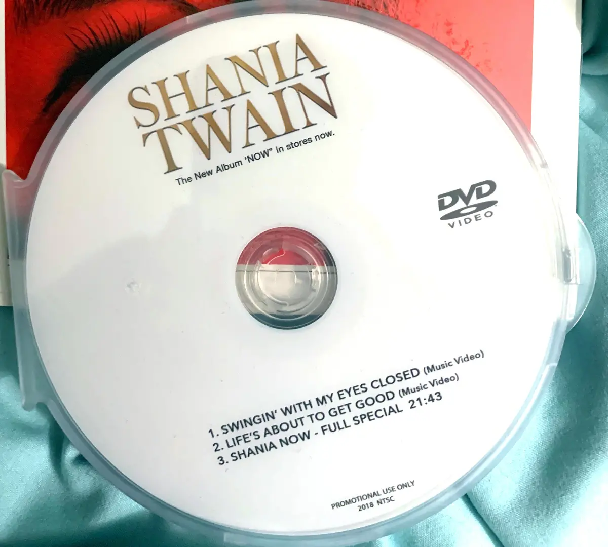 Shania Twain - 'Now' Cd + Promo Dvd (Ntsc) Music Videos & Interview 2