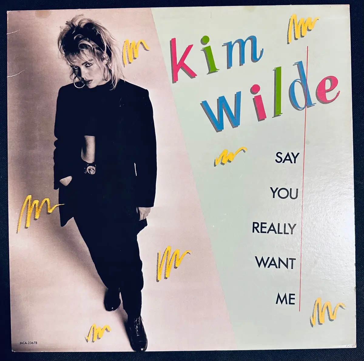 Kim Wilde - Say Your Really Want Me '86  Remix 12" Lp Vinyl - Used 1