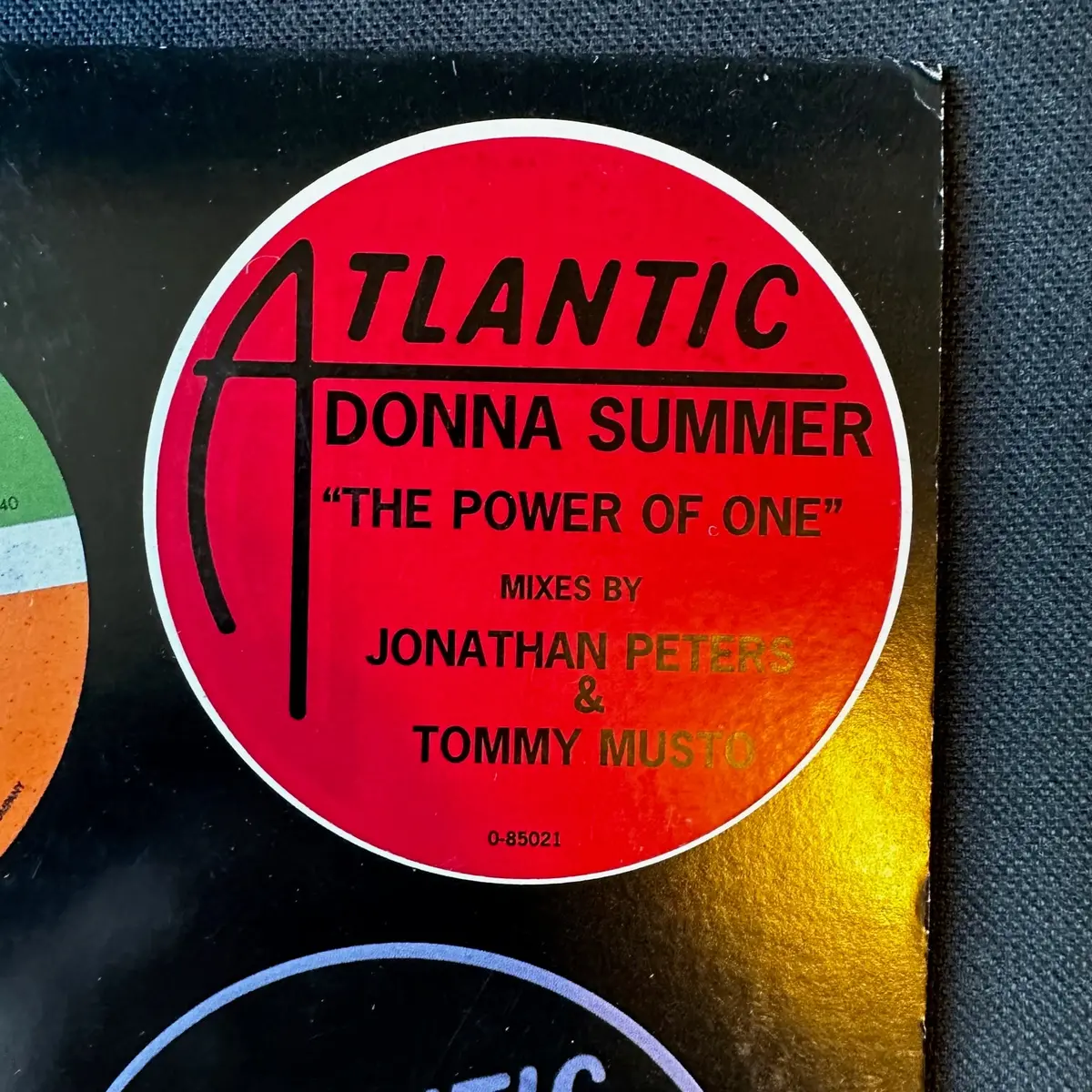 Donna Summer -- The Power Of One (Promo)  Lp Vinyl - Used 1