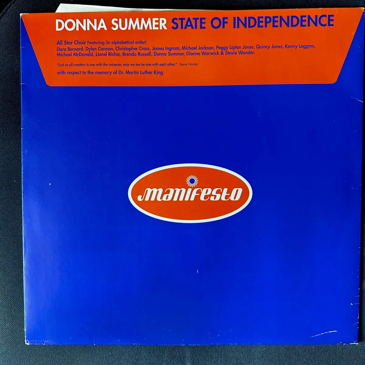 Donna Summer -- State Of Independence (Import) 12" Lp '96 Vinyl - Used 1