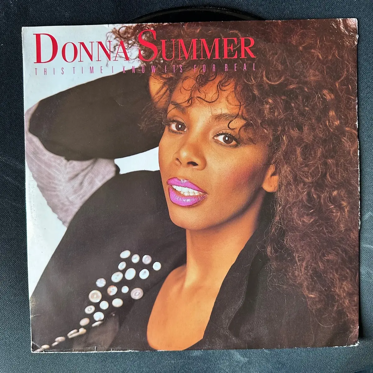 Donna Summer -- This Time I Know It's For Real (Import) 12" Lp Vinyl - Used 1
