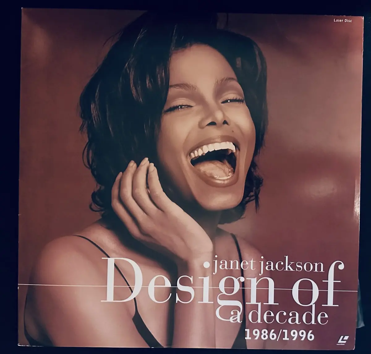 Janet Jackson -- Design Of A Decade 1986-96  Laserdisc Videos - Used 1