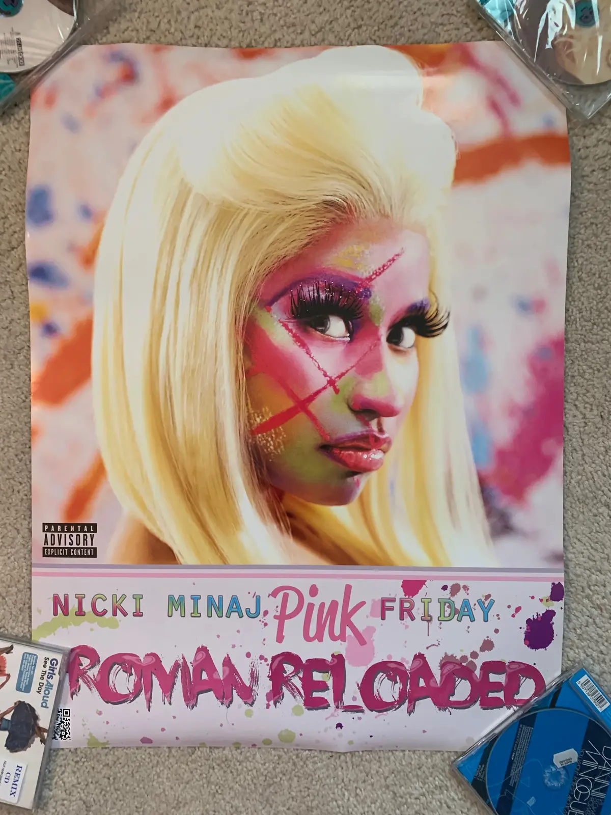 Nicki Minaj - Pink Friday Roman Reloaded Double Sided Promo Poster 1
