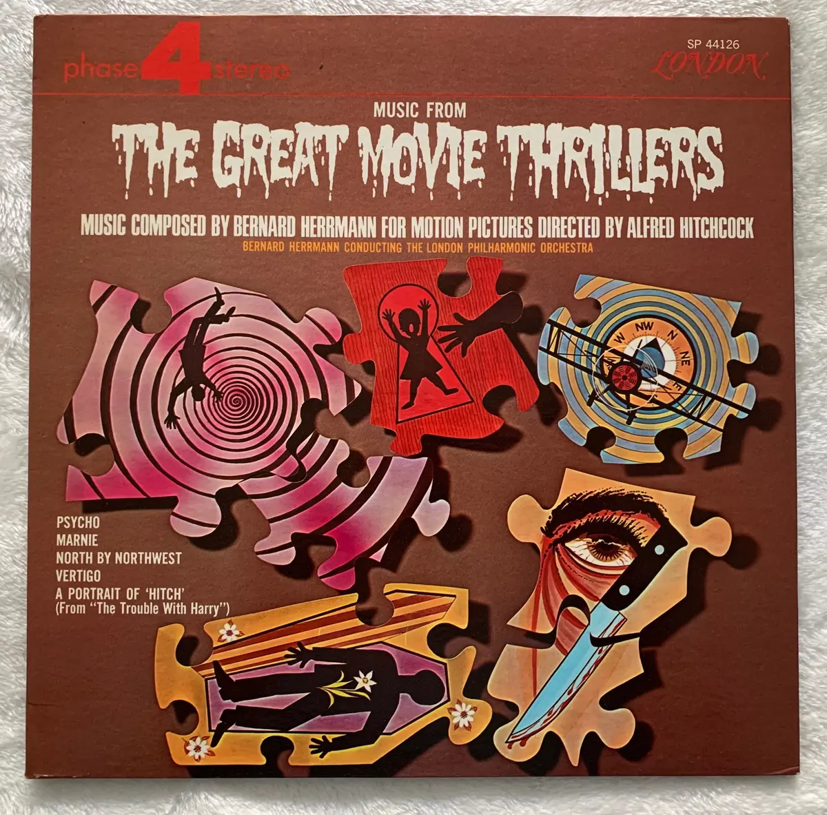 The Great Movie Thrillers  Lp Vinyl - Used In Vg++ 1