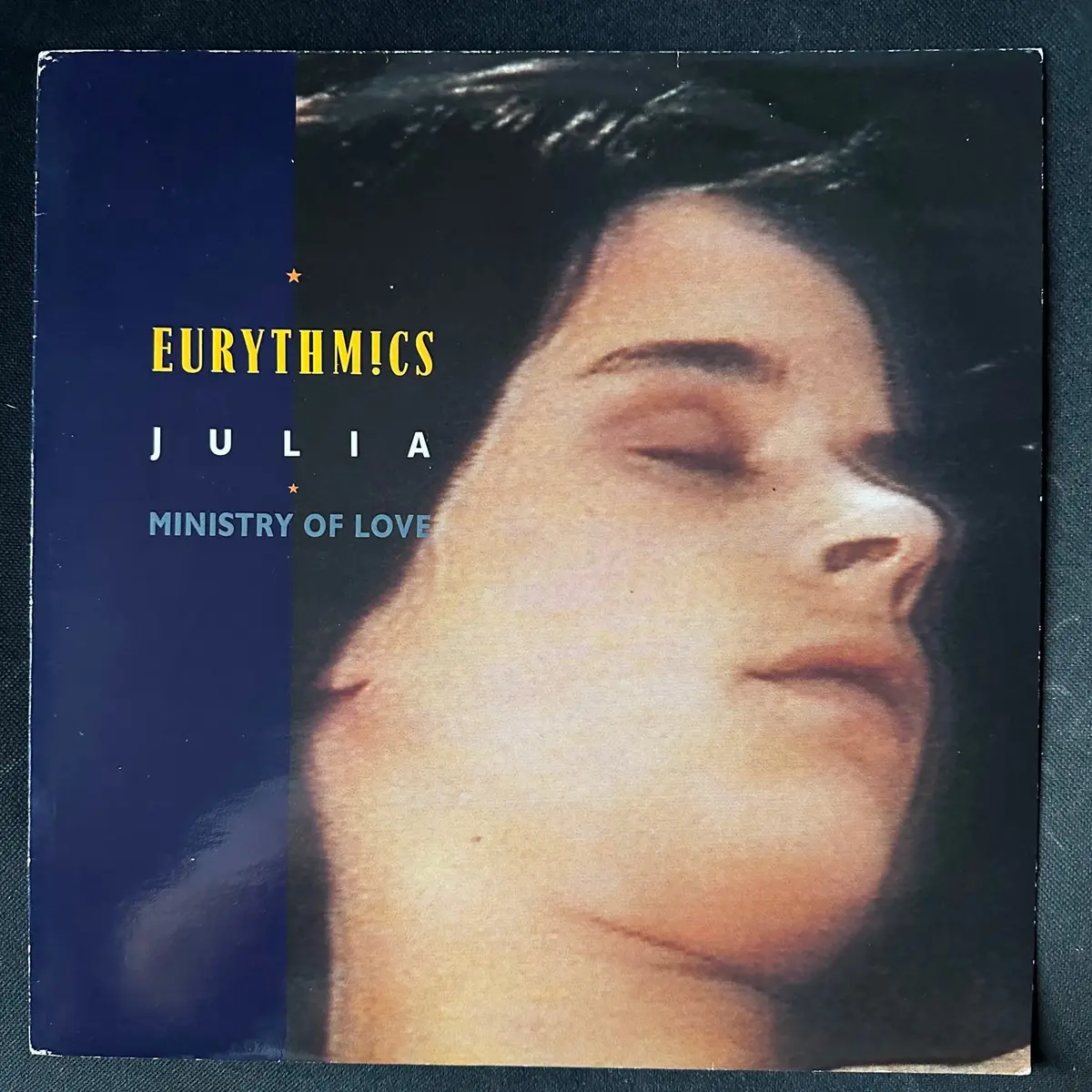 Eurythmics -- Julia / Ministry Of Love  12" Single - Lp  Import Vinyl 1985 - Used 1