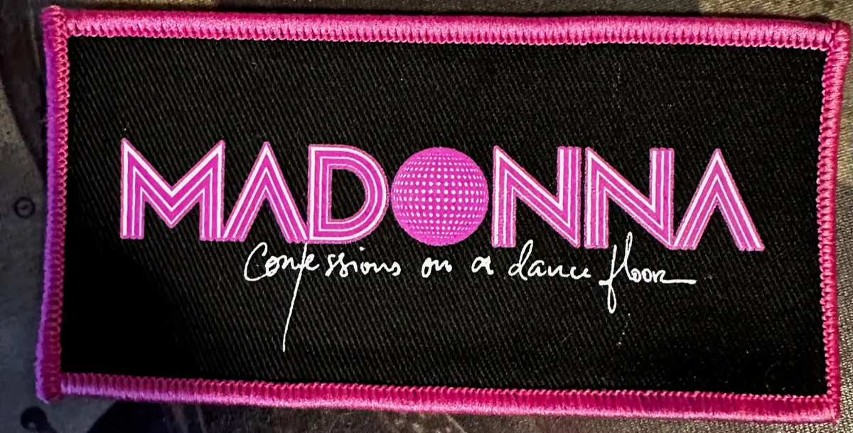 Madonna - Confessions On A Dancefloor (Promo) Iron-On Patch- Official 1