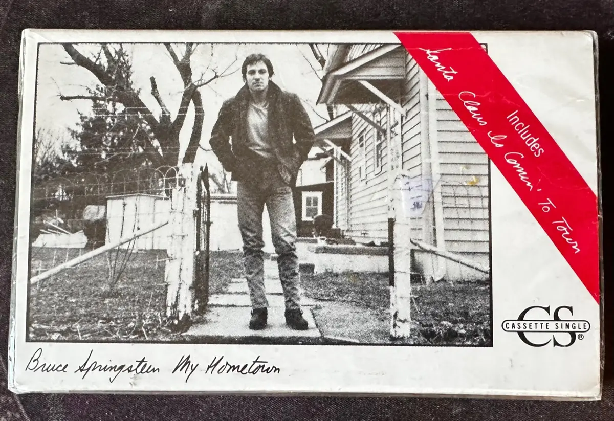 Bruce Springsteen - My Hometown / Santa Claus Is Comin' To Town (Cassette Single) New /Sealed 1