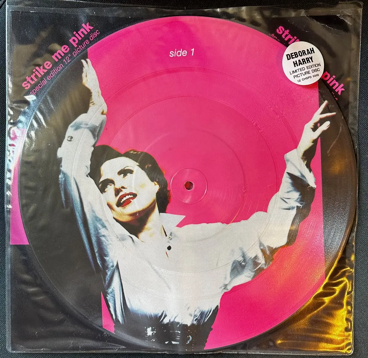 Debbie  Harry - Strike Me Pink 12" Lp  Picture Disc Vinyl - Used 1