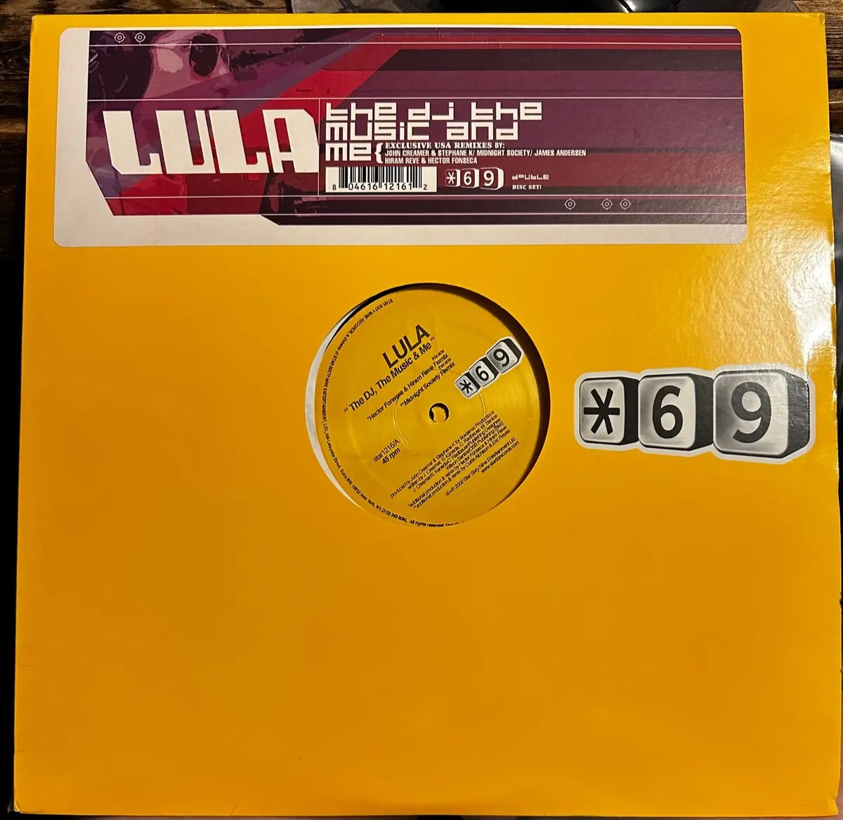 Lula -- The Dj, The Music And Me (2X12") Lp Vinyl - Used 1