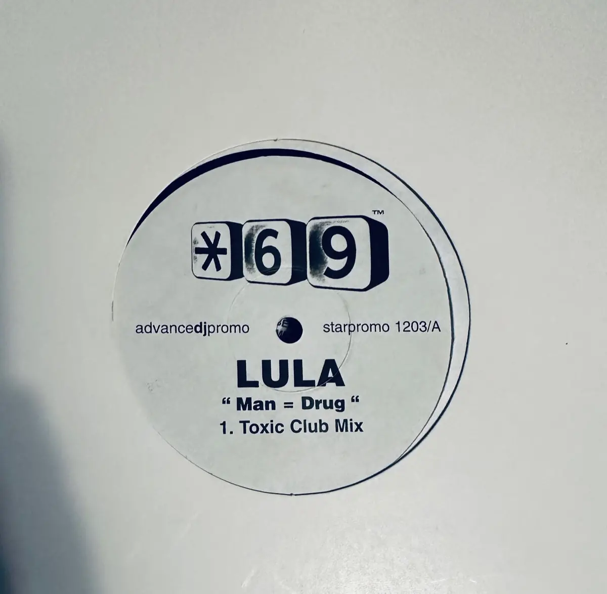 Lula -- Man= Drug (Promo 12") Lp Vinyl - Used 1
