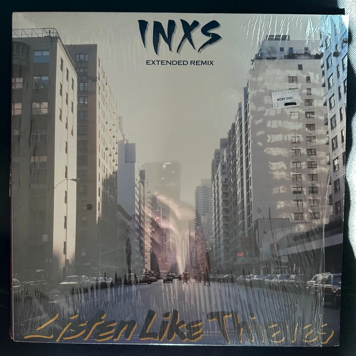 Inxs -- Listen Like Thieves  12" Remix Lp Vinyl - Used 1