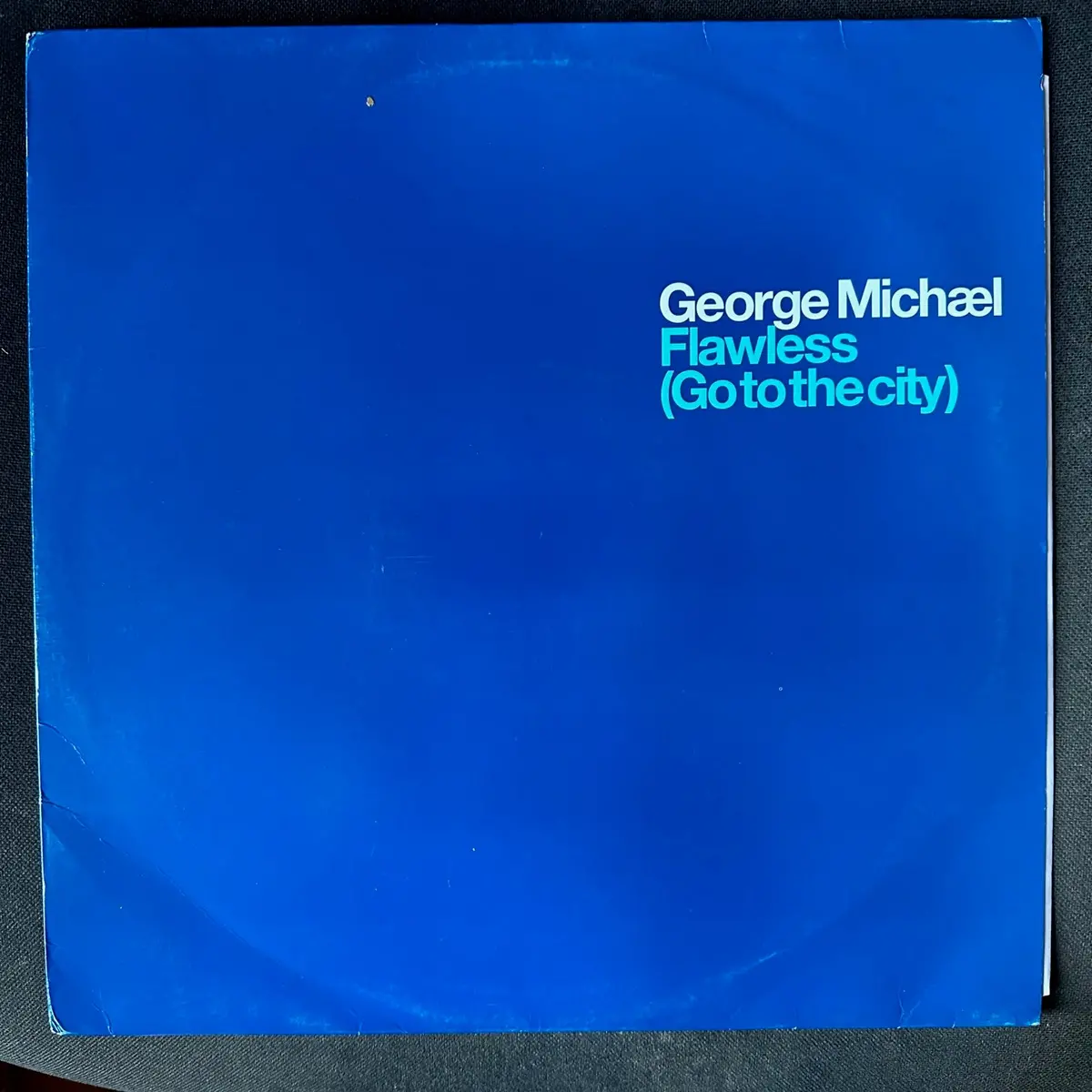 George Michael - Flawless (Go To The City) Promo    12" Vinyl Lp 1