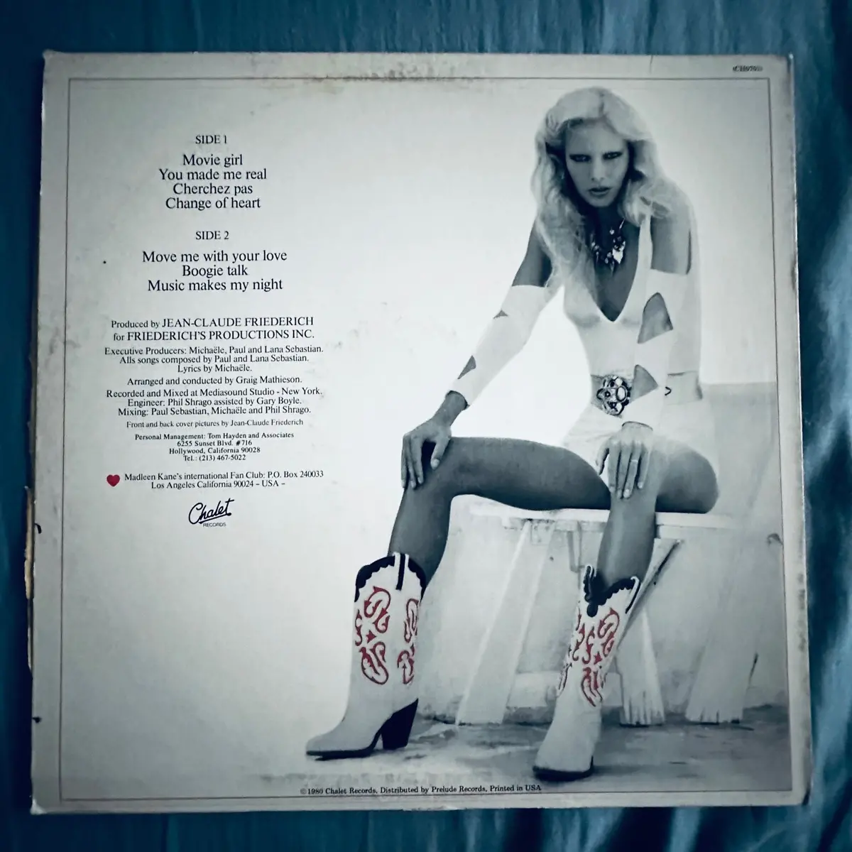 Madleen Kane - Sounds Of Love '80 Lp Vinyl - Used 2
