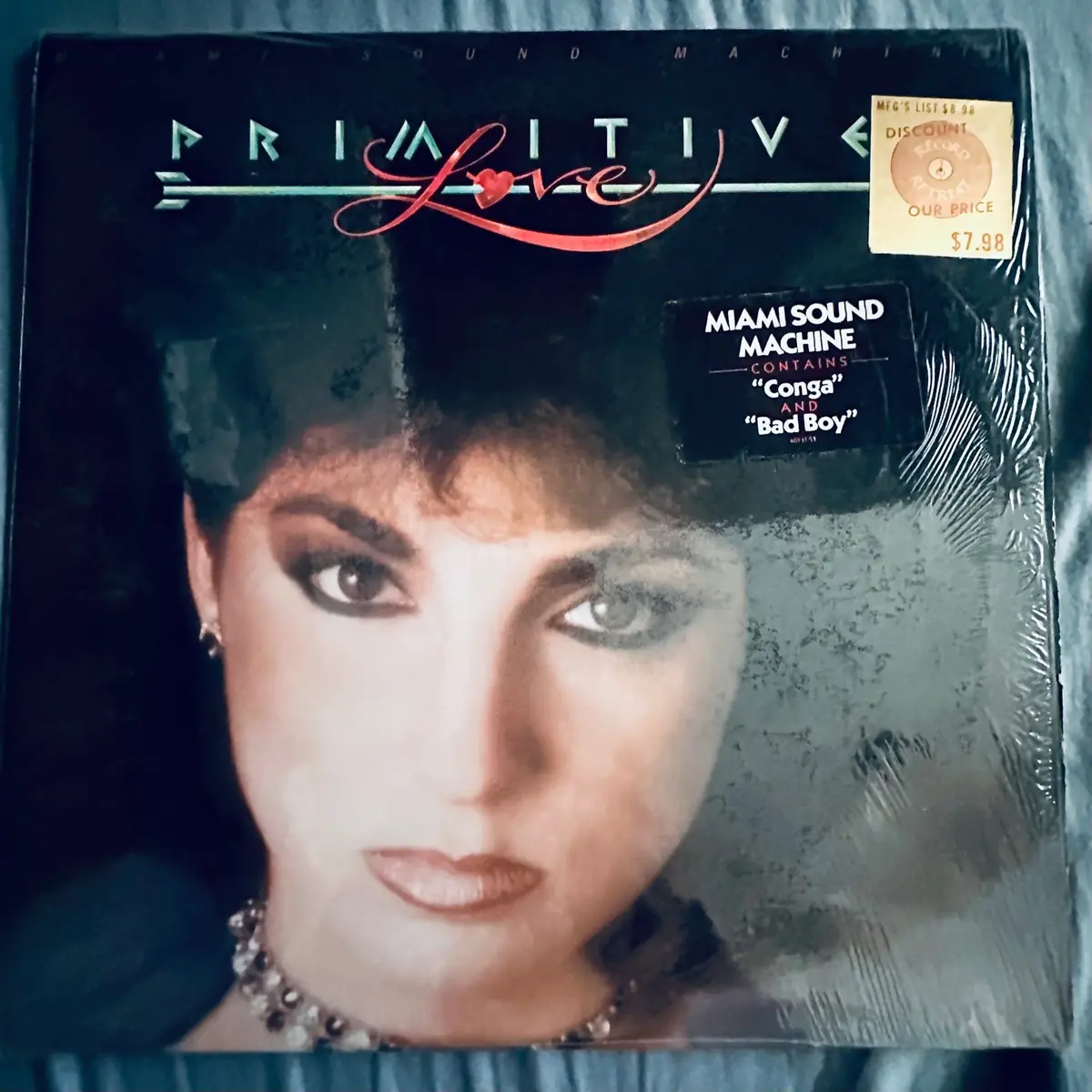 Miami Sound Machine (Gloria Estefan) Primitive Love '85 Lp Vinyl - Used 1
