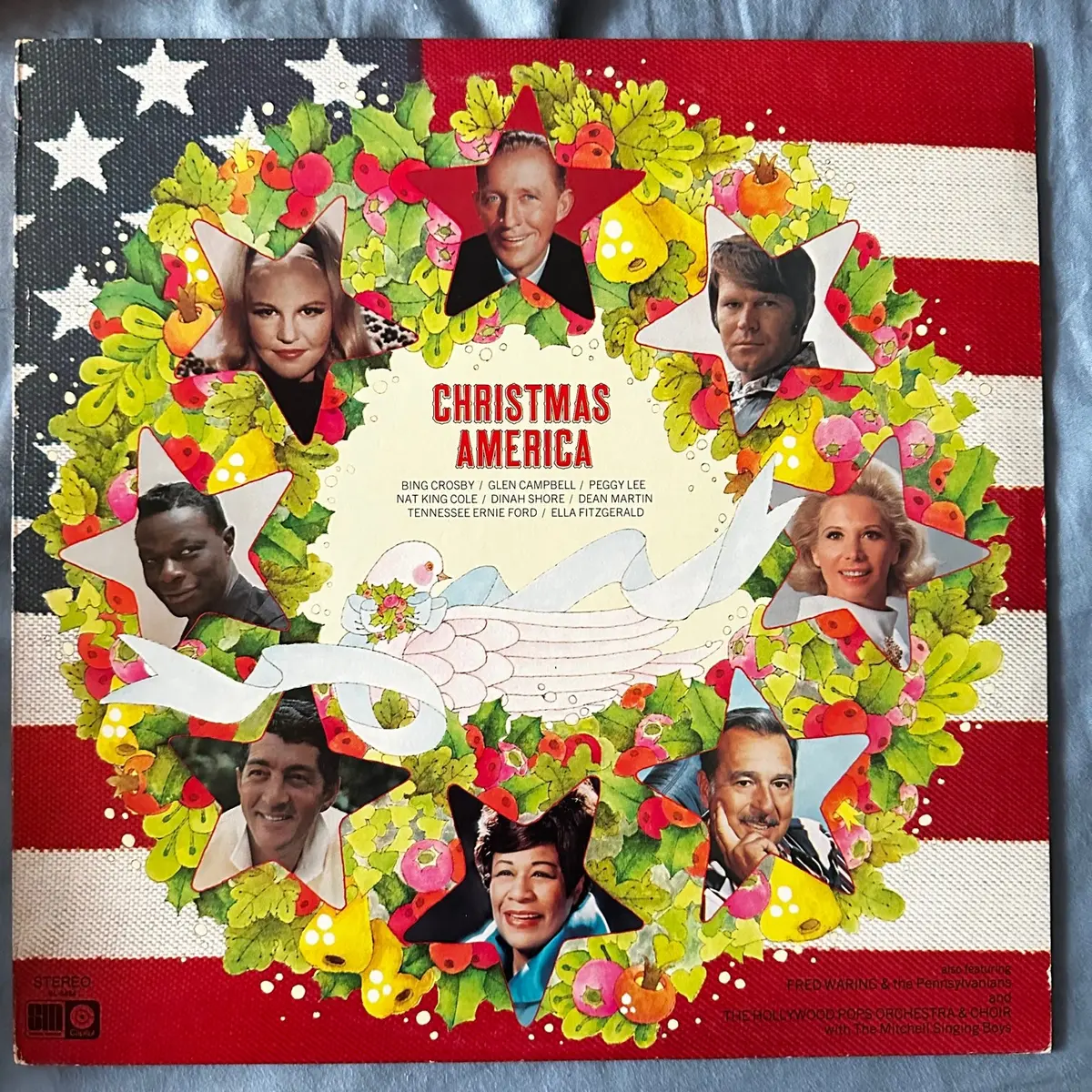 Christmas America (Various)  1973 Lp Vinyl - Used 1