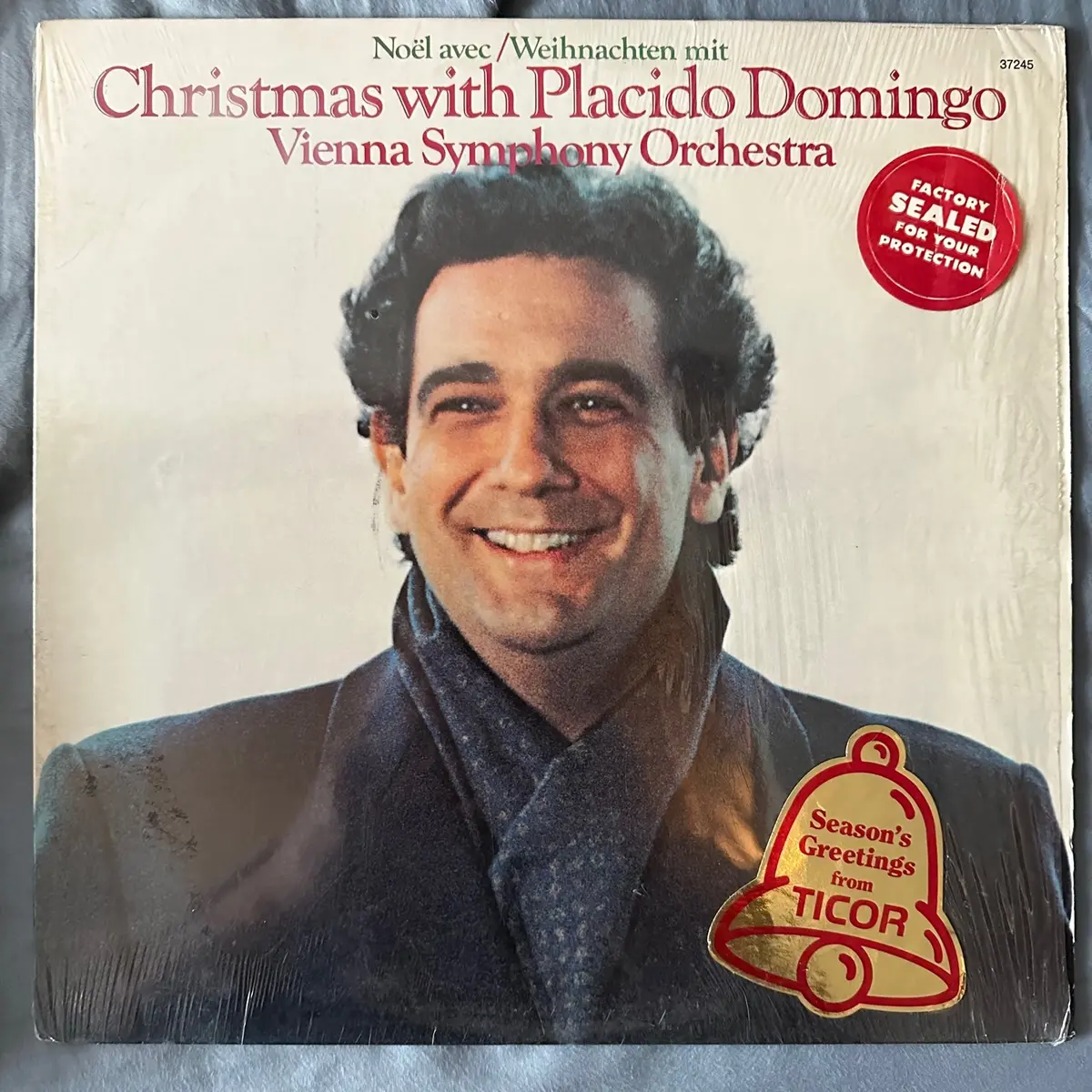 Placido Domingo - Christmas With Placido Domingo Lp 1981 Vinyl - Used 1