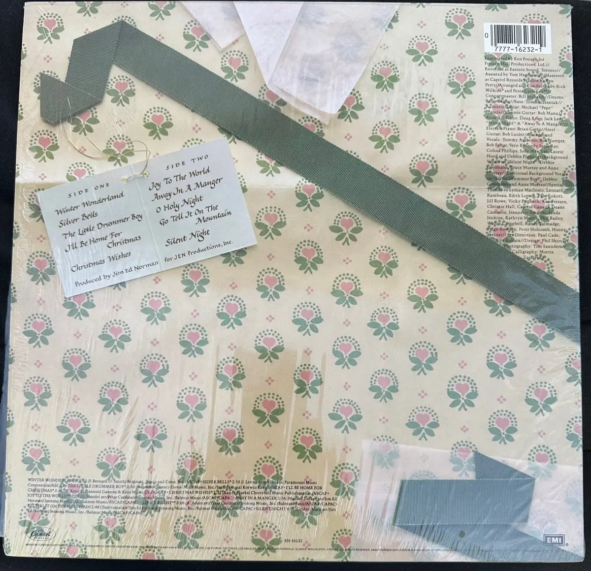 Anne Murray - Christmas Wish (1981) Lp Vinyl - Used 2