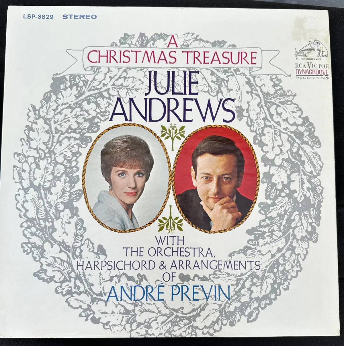 Julie Andrews W/ Andre' Previn - A Christmas Treasure '67 Lp Vinyl - Used 1