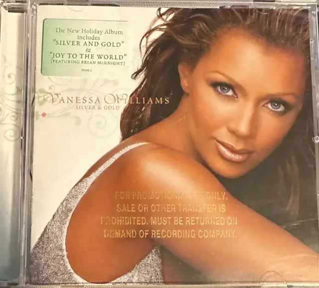 Vanessa Williams  Silver & Gold (Holiday Album) 2004 (Promo) Cd - Used 1