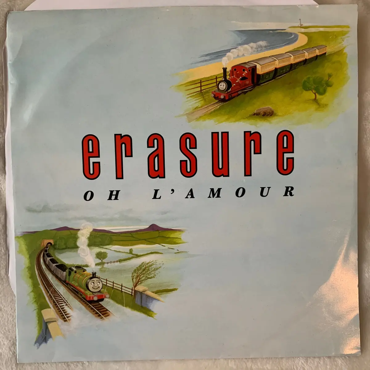 Erasure - Oh L'amour (Uk 12" Vinyl) Lp - Used 1