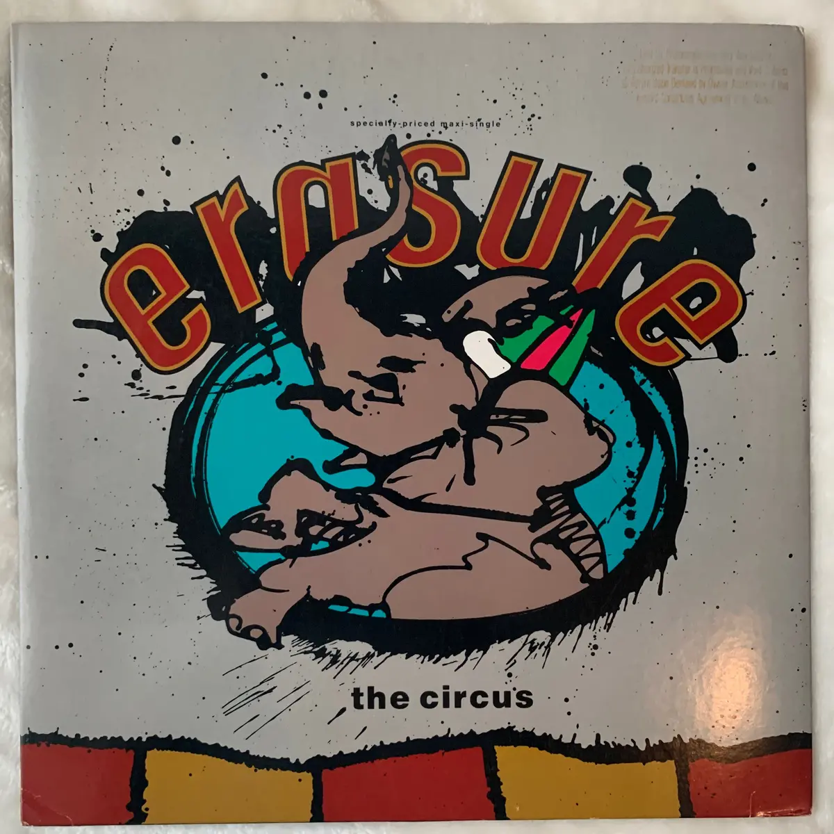 Erasure - The Circus  (Us 12" Lp Promo Vinyl) Used 1