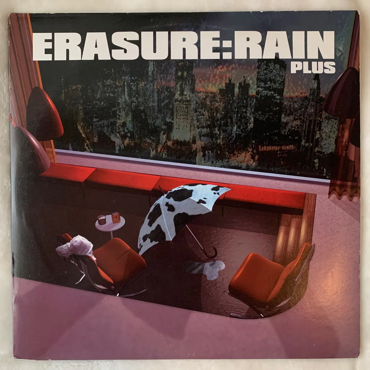 Erasure - Rain Plus Ep 12" Lp Vinyl - Used 1