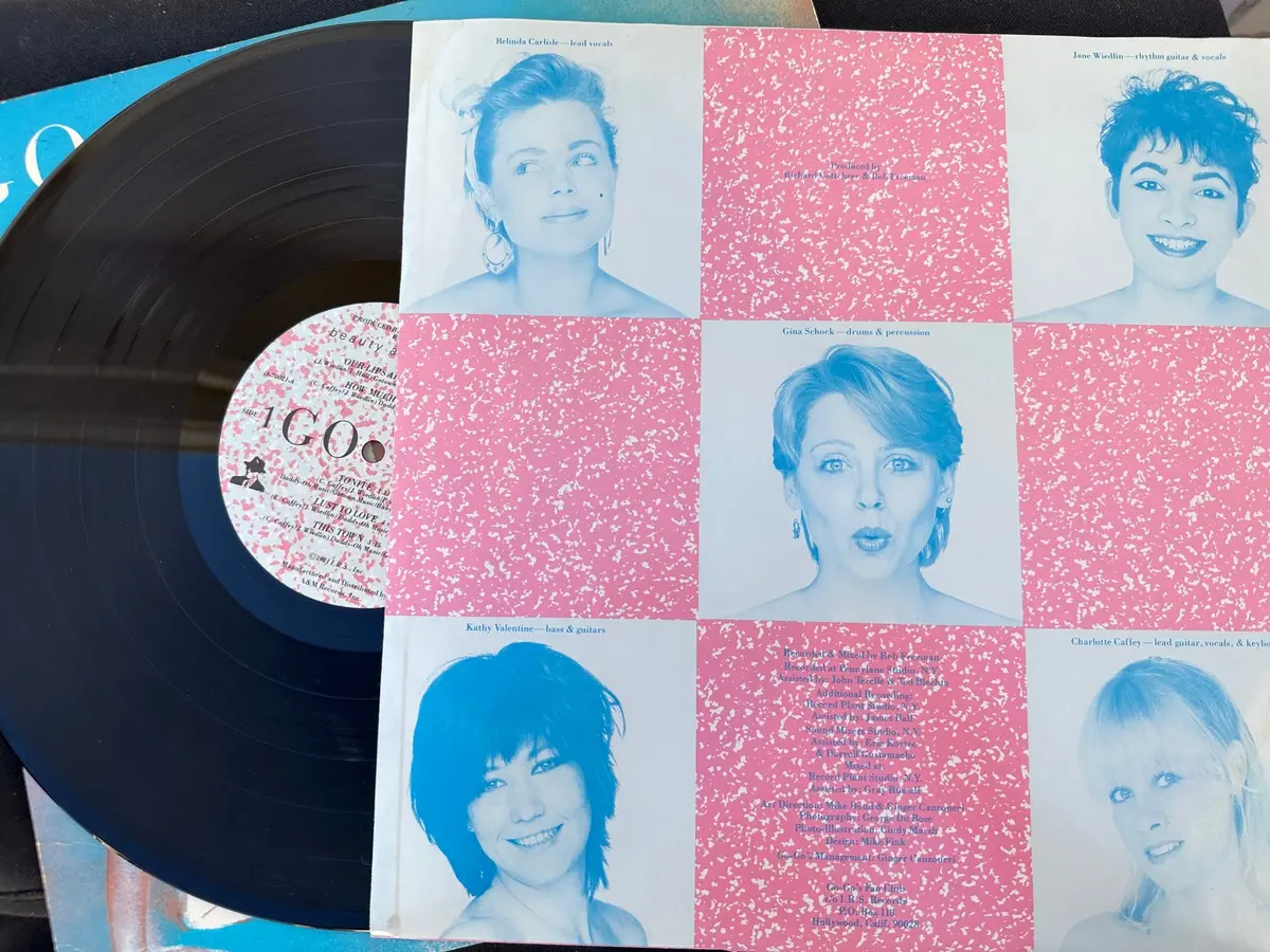 The Go-Go's - Beauty And The Beat 80S Lp Vinyl - Used 2