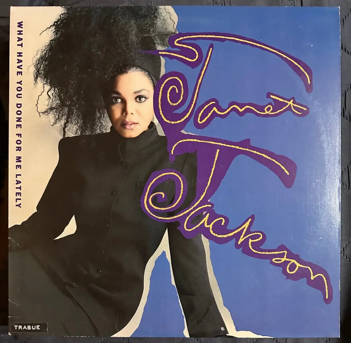 Janet Jackson - What Have You Done For Me Lately 12" Single Lp Vinyl - Used 1