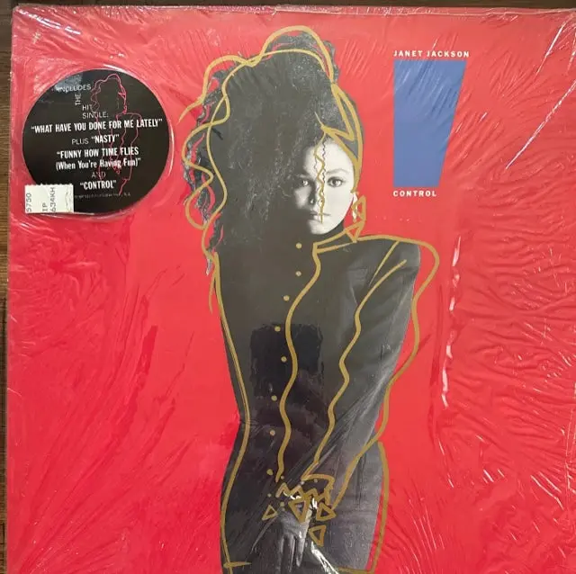 Janet Jackson - Control '86 Lp Vinyl - Used 1