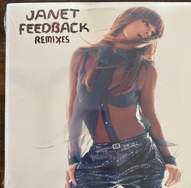 Janet Jackson -- Feedback 12" Single Lp Vinyl - New  (Us Orders Only) 1