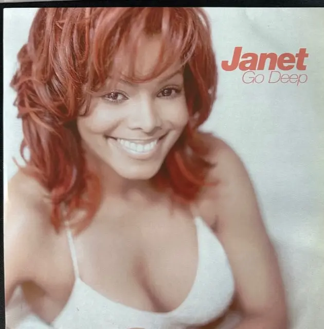 Janet Jackson -- Go Deep (Import) 12" Single Lp Vinyl - Used 1