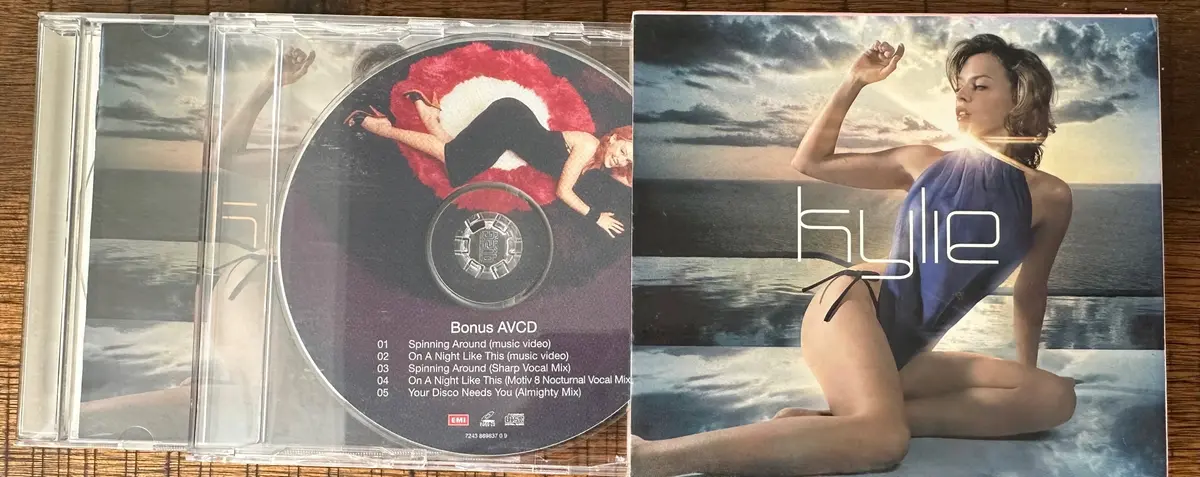 Kylie Minogue - Light Years Cd+ Vcd (Asian Import) Box - Used 2