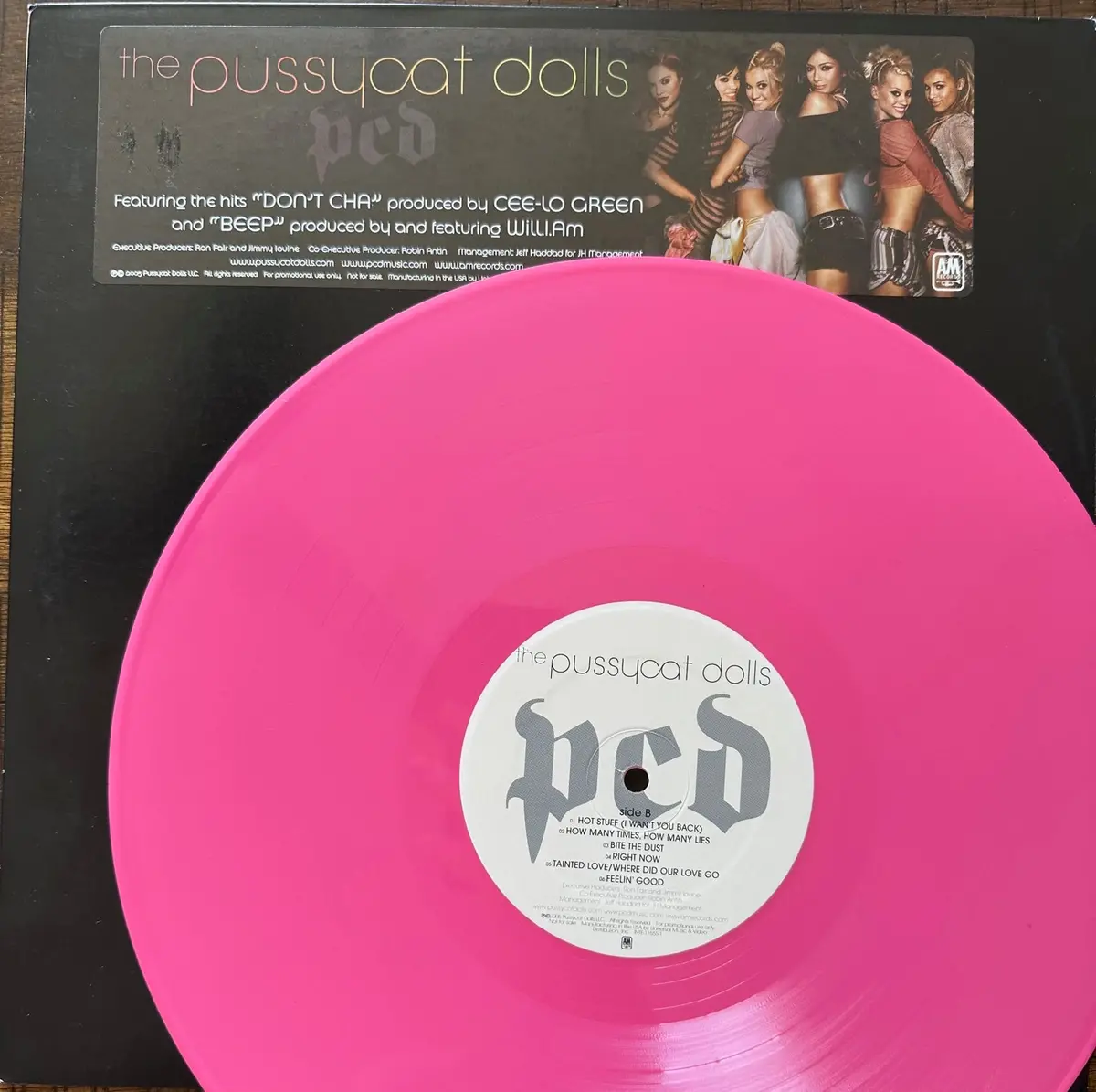 Pussycat Dolls - Psd  Promo (Pink Vinyl) Lp - Used 1